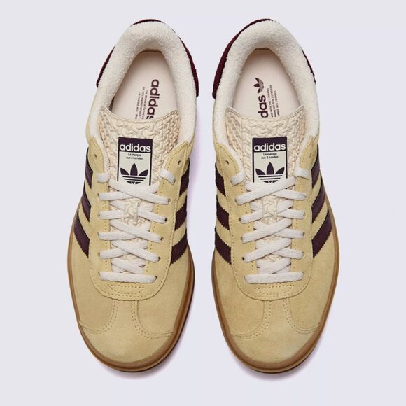 Adidas Originals Gazelle Bold W Almost Yellow Women's Casual Shoes - Picture 5 of 6